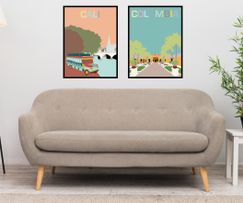 Art prints from Cali and Santa Marta, Colombia