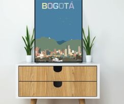 Art print from Bogotá, Colombia